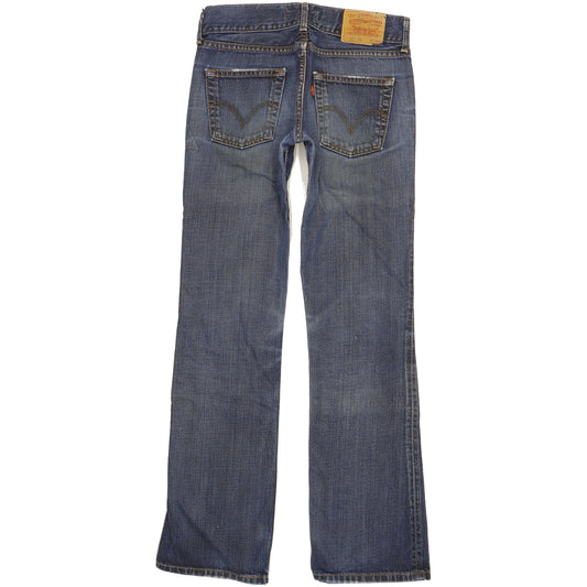 Levi's 557 Eve Women Blue Straight Slim Jeans W28 L33