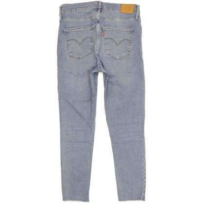 Levi's 720 Super Women Blue Skinny Slim Stretch Jeans W30 L26