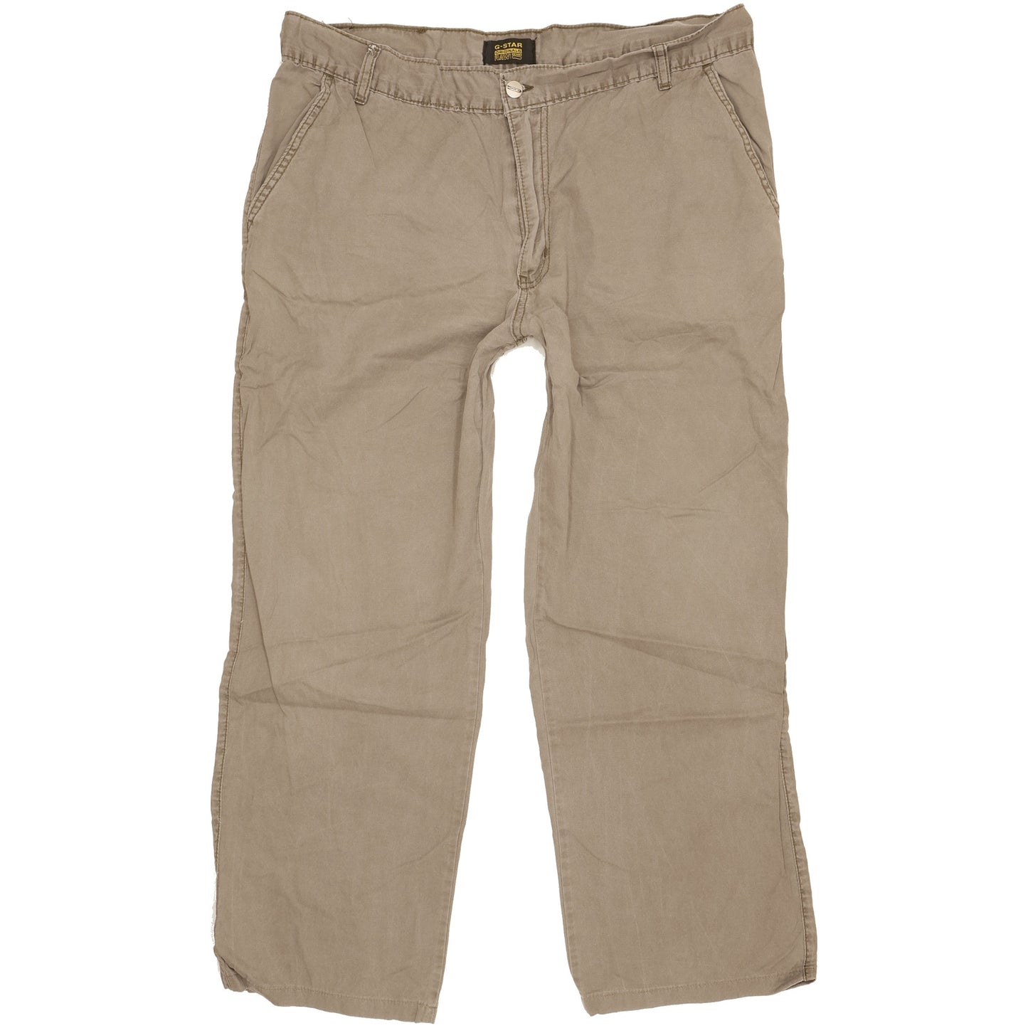 G-Star Men Grey Straight Loose Jeans W36 L28