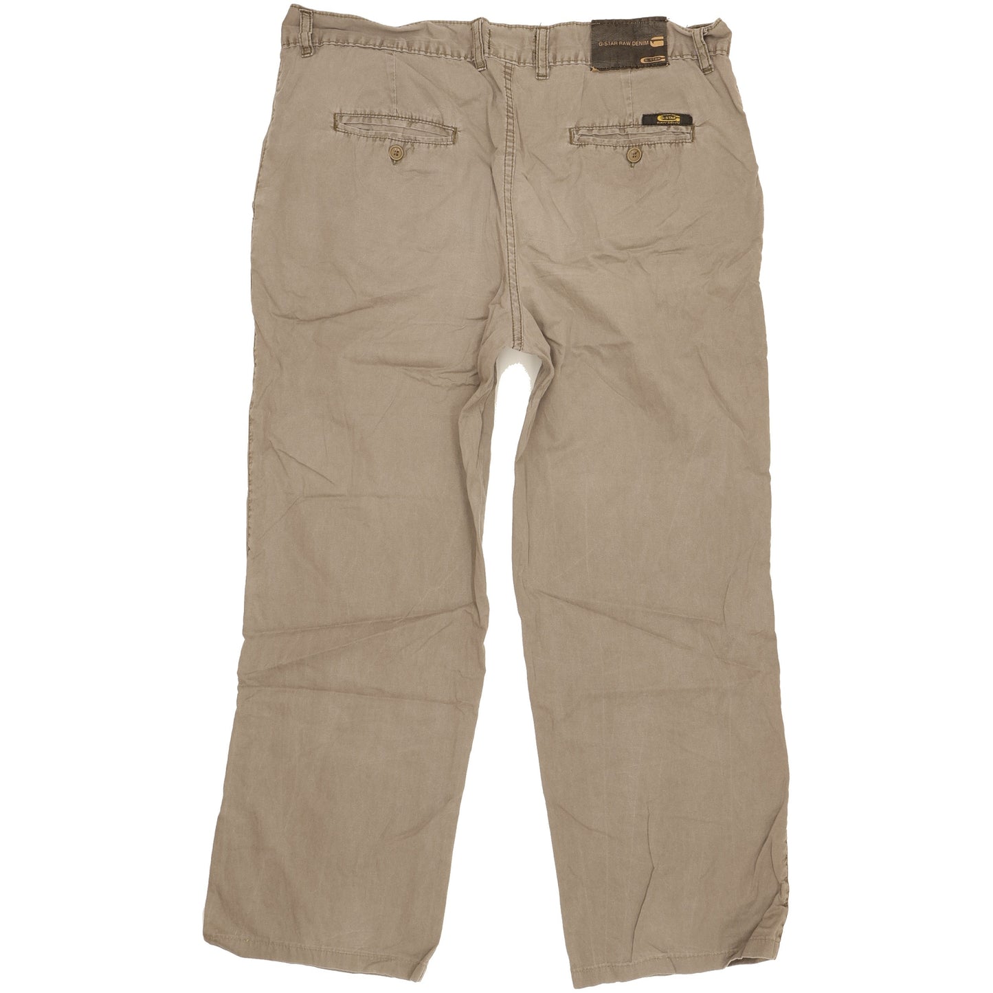 G-Star Men Grey Straight Loose Jeans W36 L28