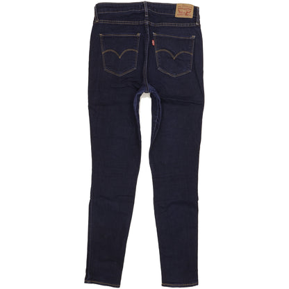 Levi's 721 Blue Skinny Slim Stretch Jeans High Waisted W30 L30