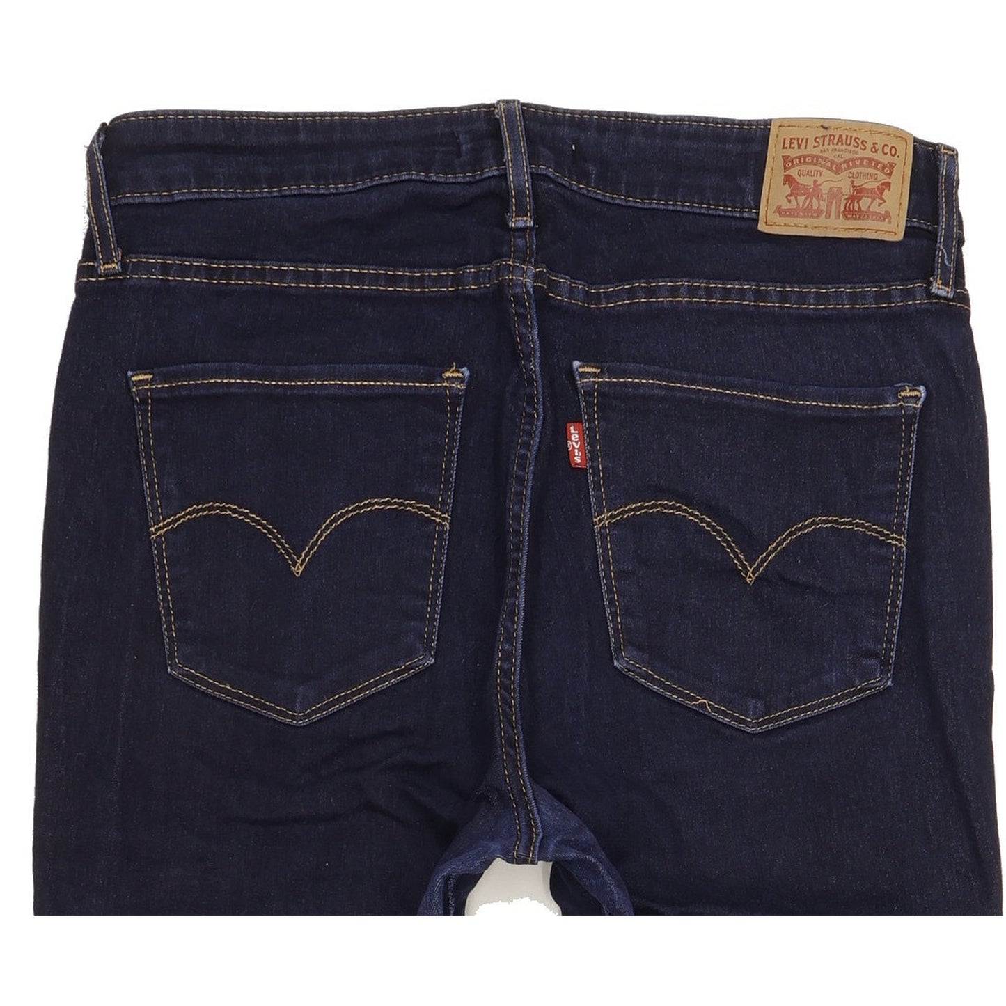 Levi's 721 Blue Skinny Slim Stretch Jeans High Waisted W30 L30