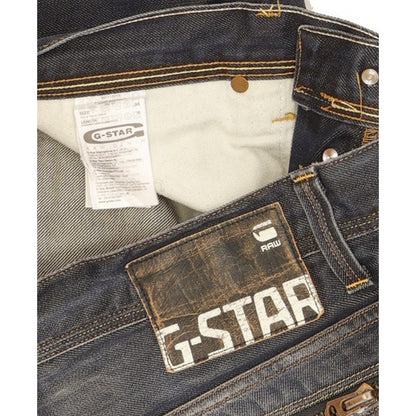 G-Star Attacc Men Blue Straight Regular Jeans W34 L32