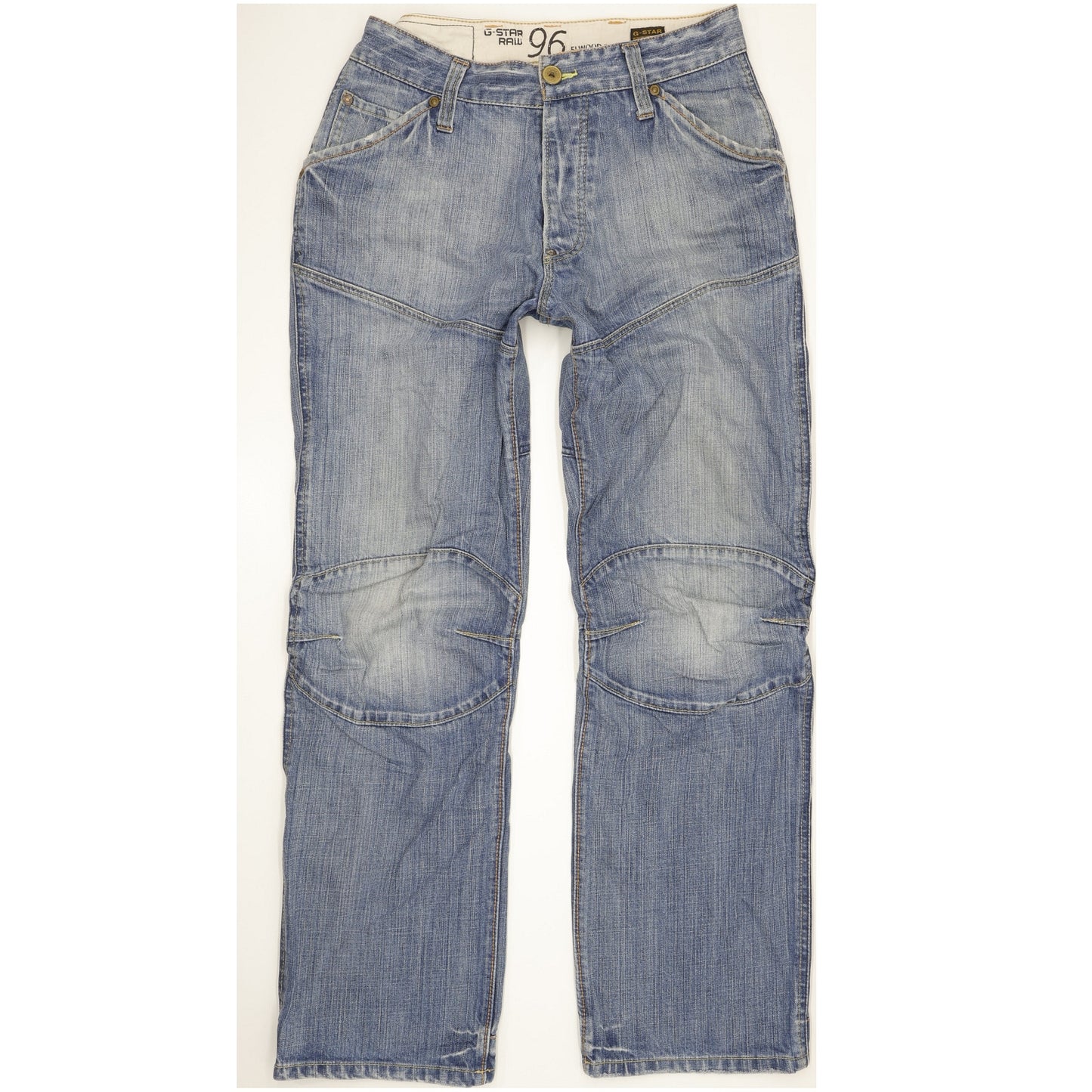 G-Star Elwood Heritage Men Blue Straight Regular Jeans W33 L33