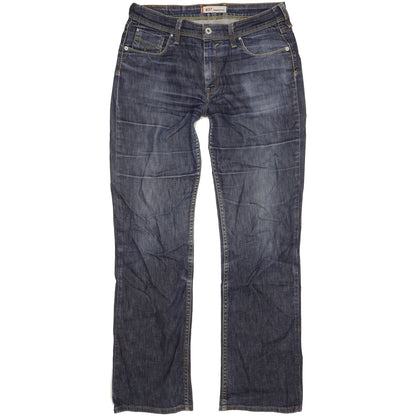 Levi's 627 Women Blue Straight Slim Stretch Jeans W31 L31
