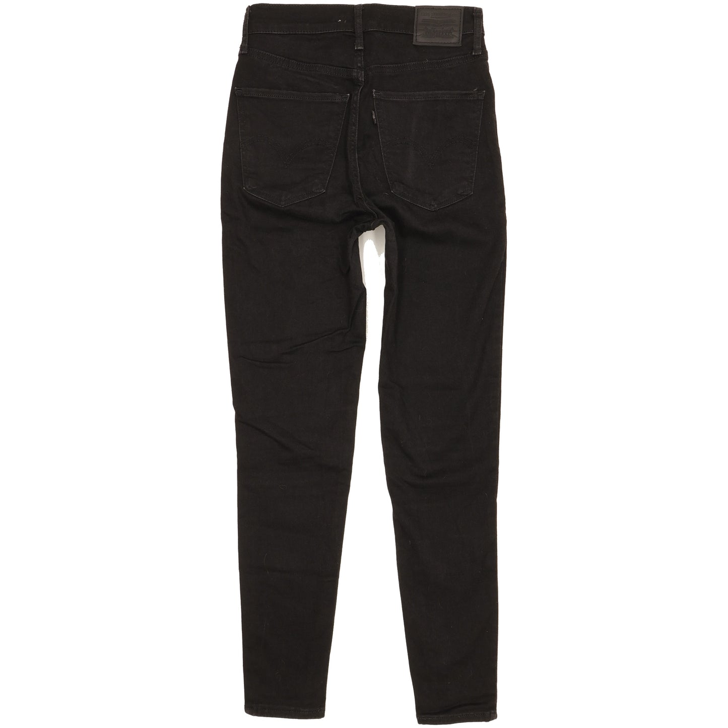 Levi's Mile Black Skinny Slim Stretch Jeans High Waisted W27 L28