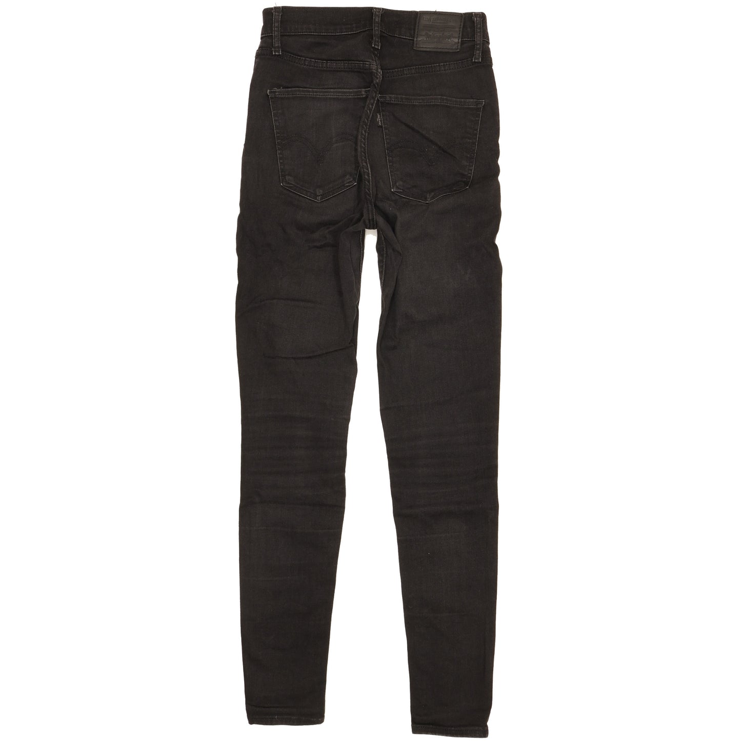 Levi's Mile Women Black Skinny Slim Stretch Jeans W26 L29