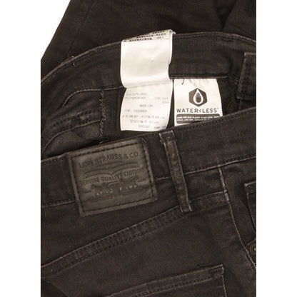 Levi's Mile Women Black Skinny Slim Stretch Jeans W26 L29