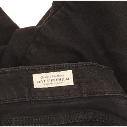 Levi's 724 Women Black Straight Slim Stretch Jeans W28 L29