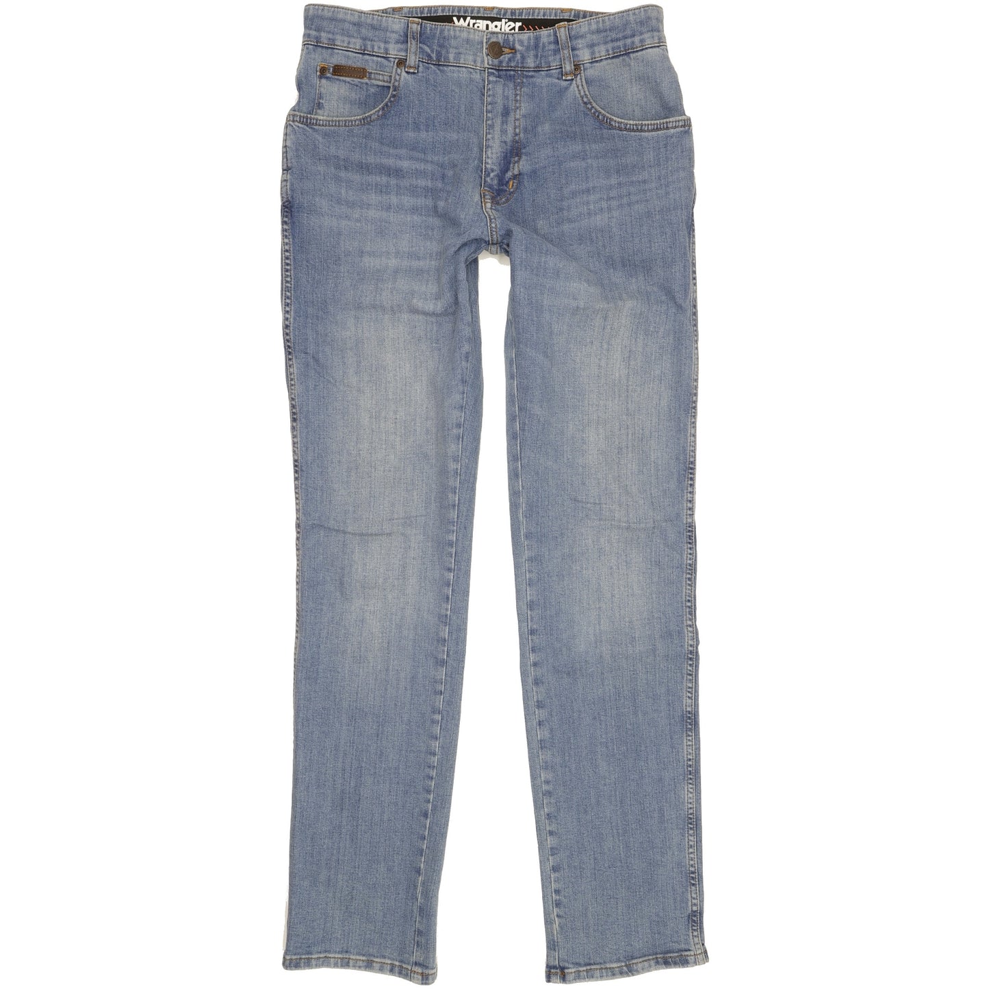 Wrangler Texas Men Blue Straight Slim Jeans W32 L33