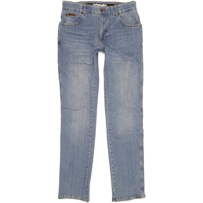 Wrangler Texas Men Blue Straight Slim Jeans W32 L33