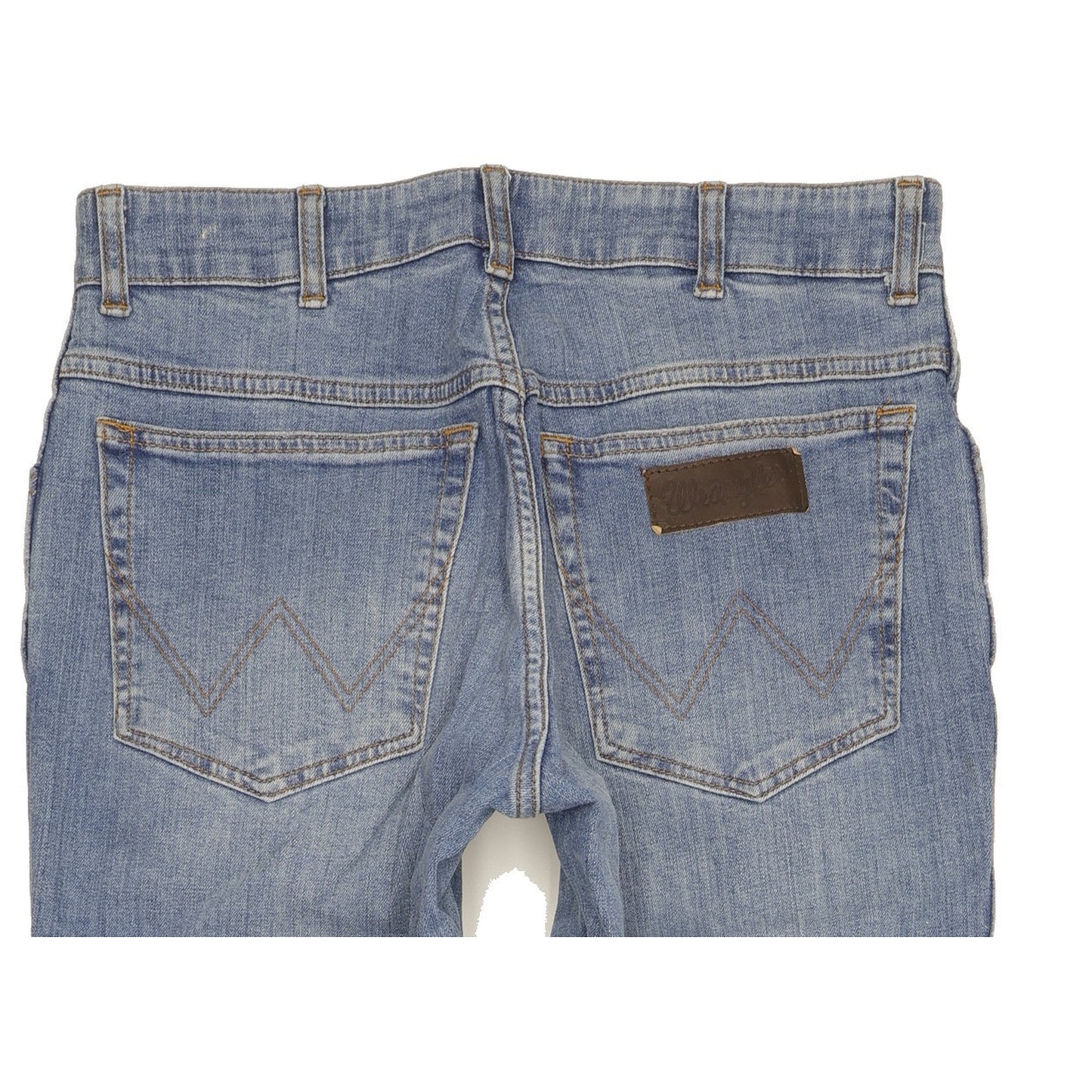 Wrangler Texas Men Blue Straight Slim Jeans W32 L33