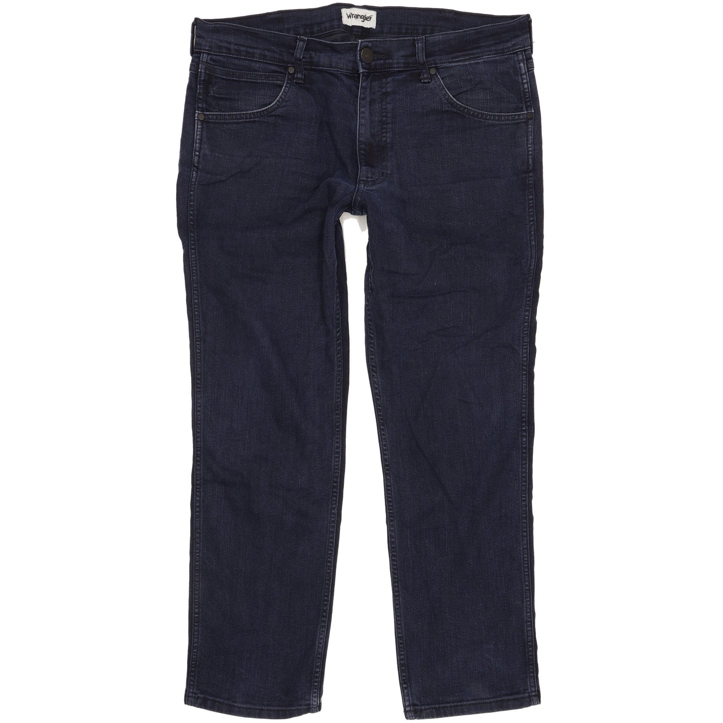 Wrangler Greensboro Men Blue Straight Regular Stretch Jeans W36 L29