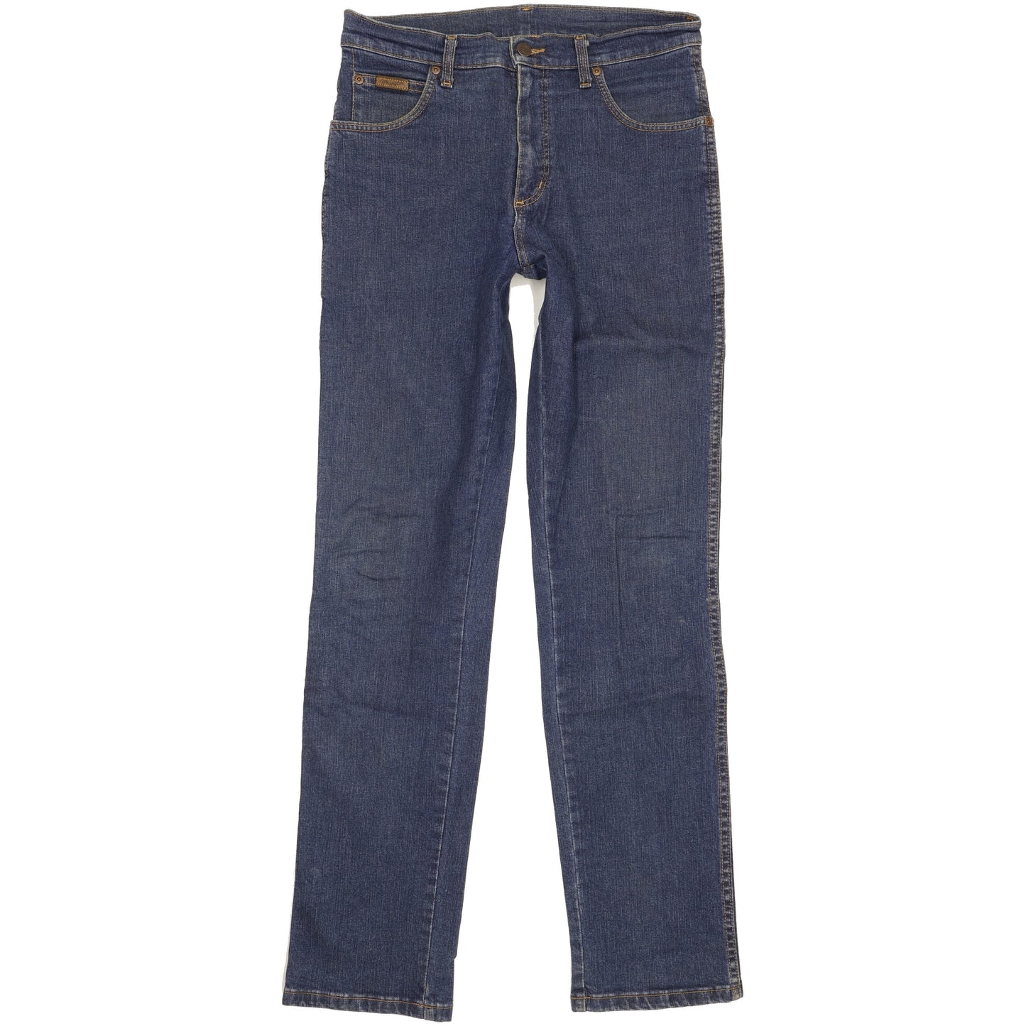 Wrangler Texas Men Blue Straight Regular Stretch Jeans W31 L34