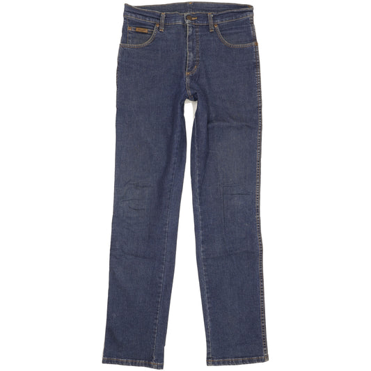 Wrangler Texas Men Blue Straight Regular Stretch Jeans W31 L34