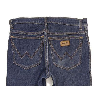 Wrangler Texas Men Blue Straight Regular Stretch Jeans W31 L34