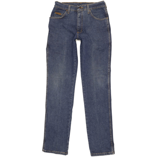 Wrangler Texas Men Blue Straight Regular Stretch Jeans W31 L34