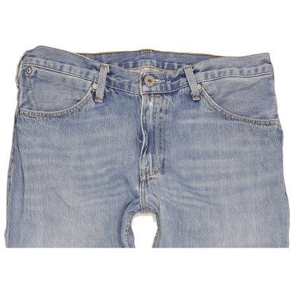 Levi's Men Blue Straight Regular Jeans W34 L33