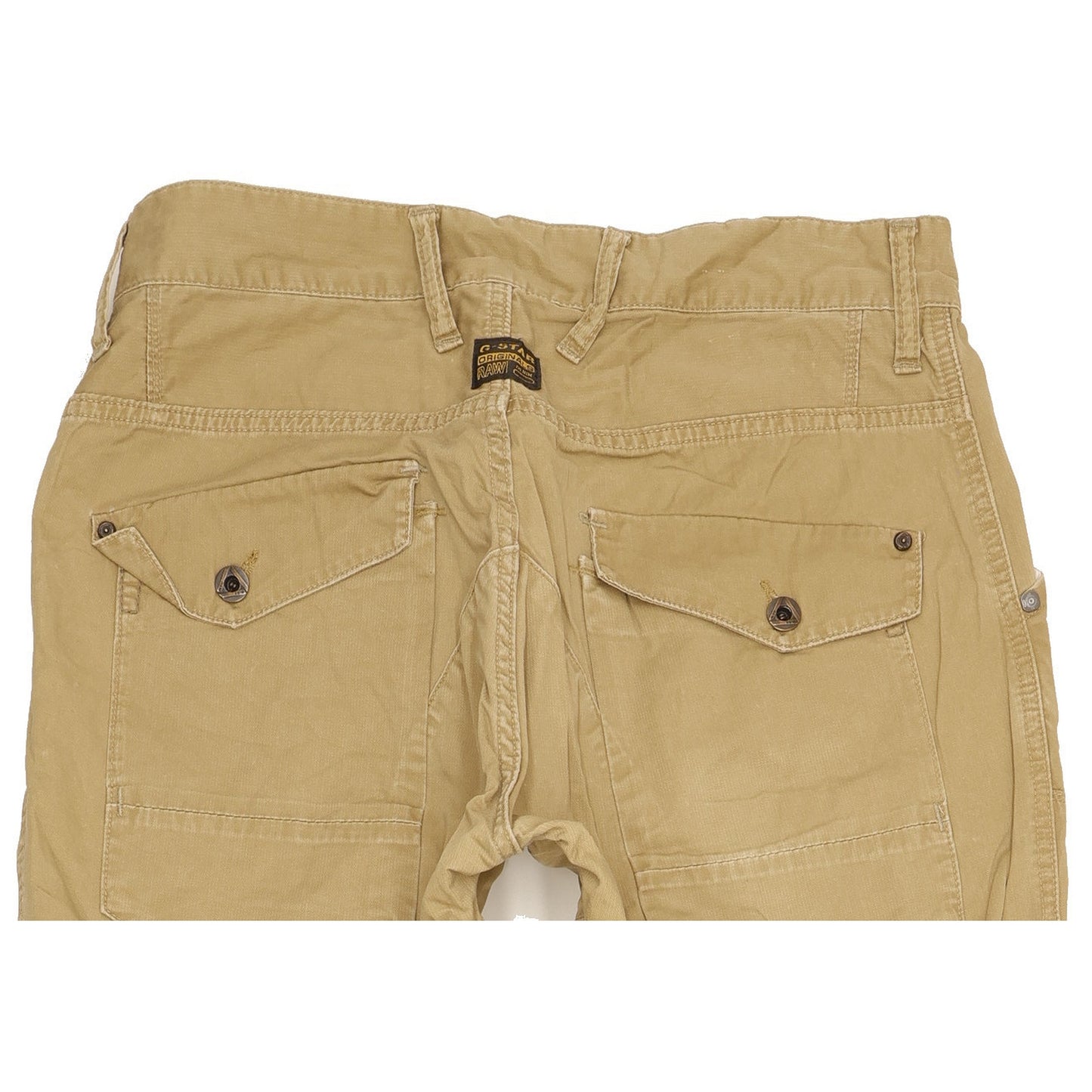 G-Star General 5620 Men Beige Straight Loose Jeans W33 L35