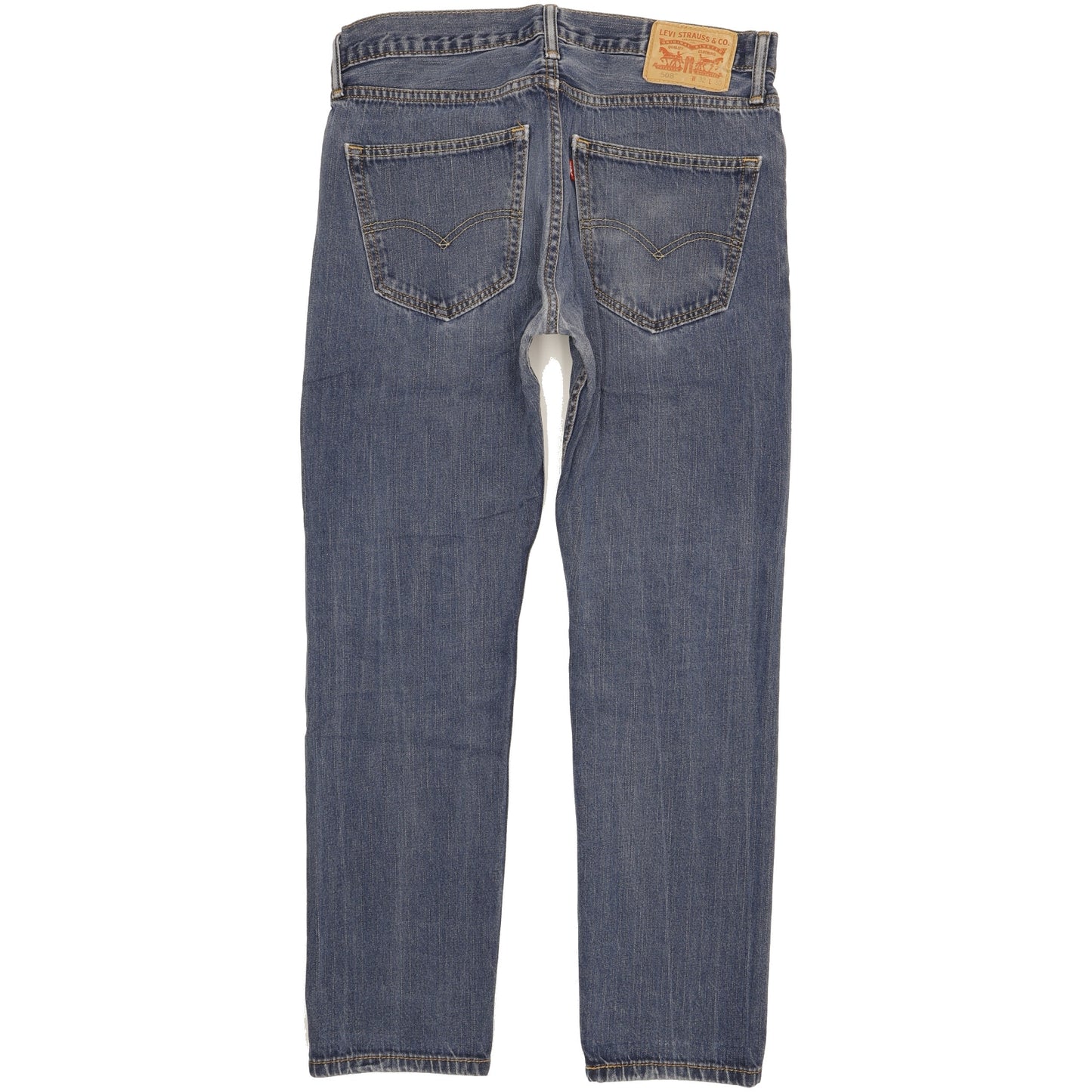 Levi's 508 Men Blue Straight Slim Jeans W32 L29