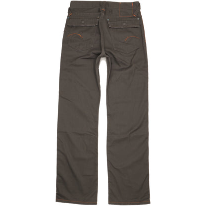G-Star Core Slacks Men Grey Straight Regular Jeans W31 L34