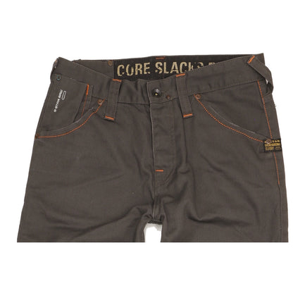 G-Star Core Slacks Men Grey Straight Regular Jeans W31 L34