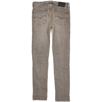 Levi's 519 Men Grey Skinny Slim Stretch Jeans W32 L33