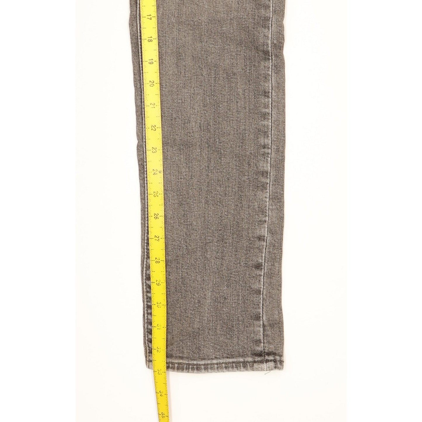 Levi's 519 Men Grey Skinny Slim Stretch Jeans W32 L33