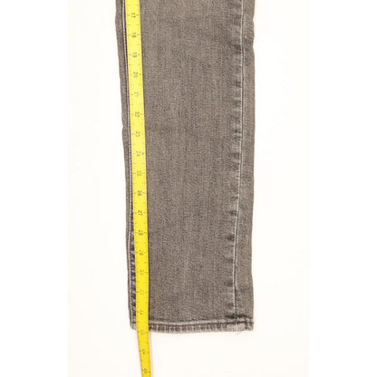 Levi's 519 Men Grey Skinny Slim Stretch Jeans W32 L33