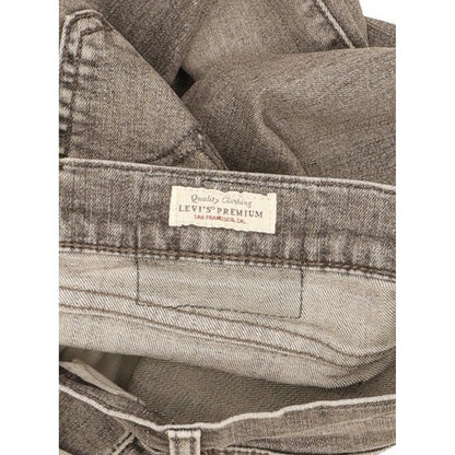 Levi's 519 Men Grey Skinny Slim Stretch Jeans W32 L33