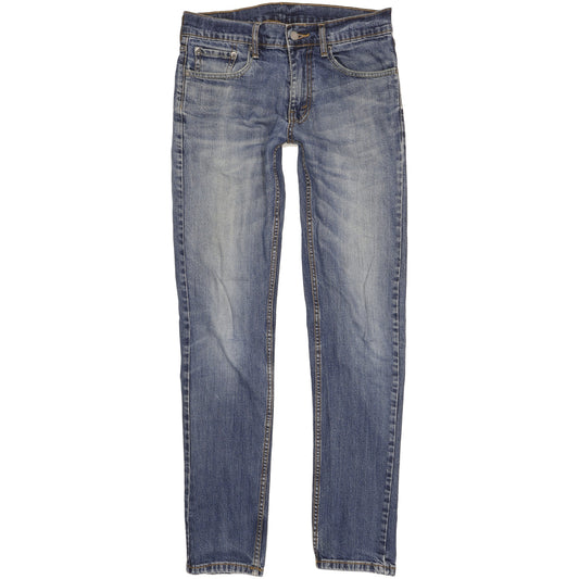 Levi's 511 Men Blue Straight Slim Stretch Jeans W30 L32