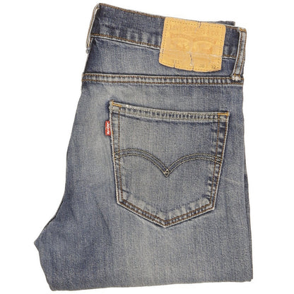Levi's 511 Men Blue Straight Slim Stretch Jeans W30 L32