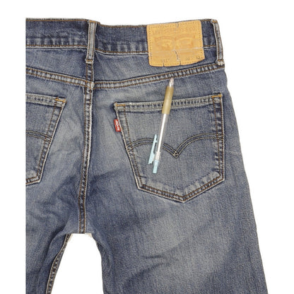 Levi's 511 Men Blue Straight Slim Stretch Jeans W30 L32