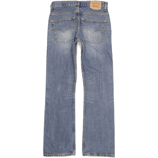 Levi's 507 Men Blue Bootcut Regular Jeans W32 L33