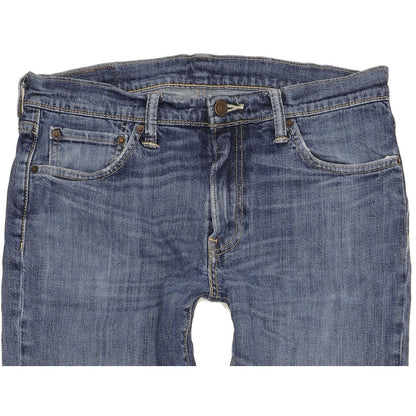 Levi's 511 Men Blue Straight Slim Stretch Jeans W33 L32