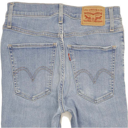 Levi's Mile Blue Skinny Slim Stretch Jeans High Waisted W28 L29
