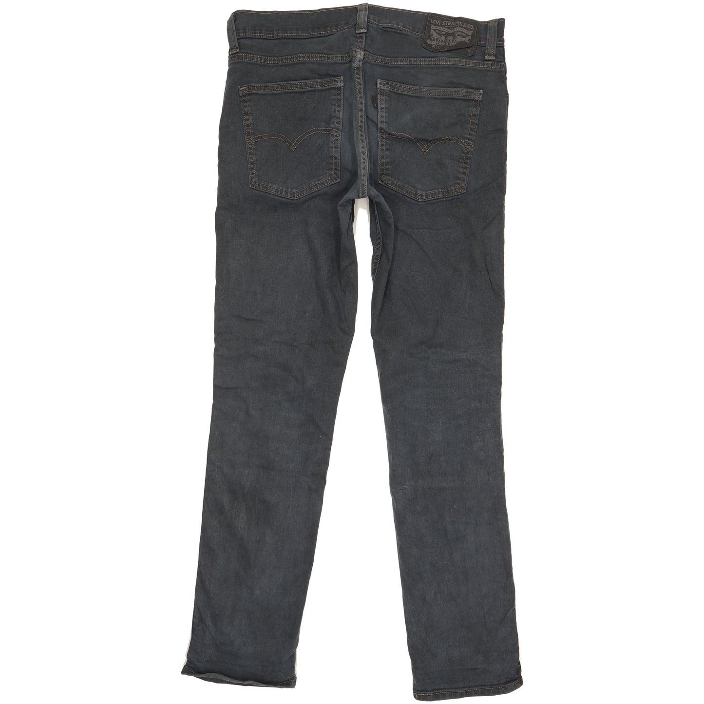 Levi's 511 Men Black Straight Slim Stretch Jeans W32 L31
