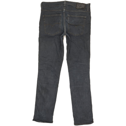 Levi's 511 Men Black Straight Slim Stretch Jeans W32 L31