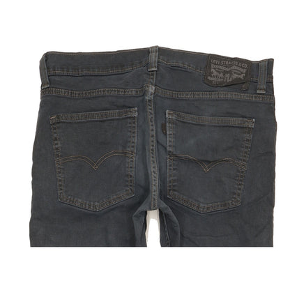 Levi's 511 Men Black Straight Slim Stretch Jeans W32 L31