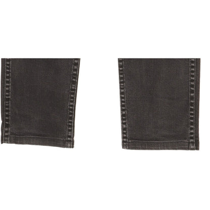 Levi's Men Black Straight Regular Stretch Jeans W30 L27