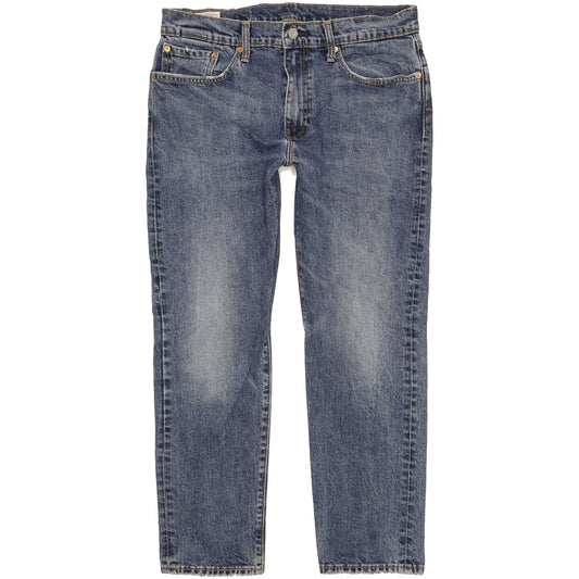 Levi's 502 Men Blue Tapered Regular Stretch Jeans W33 L28