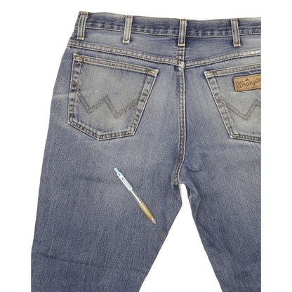 Wrangler Texas Men Blue Straight Regular Jeans W36 L31