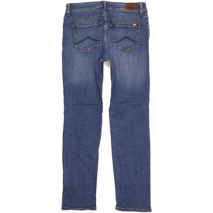 Mustang Sissy Women Blue Straight Slim Stretch Jeans W32 L30
