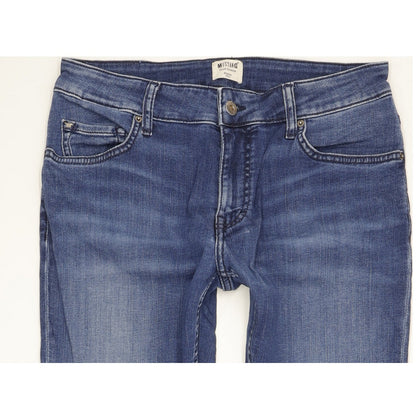 Mustang Sissy Women Blue Straight Slim Stretch Jeans W32 L30