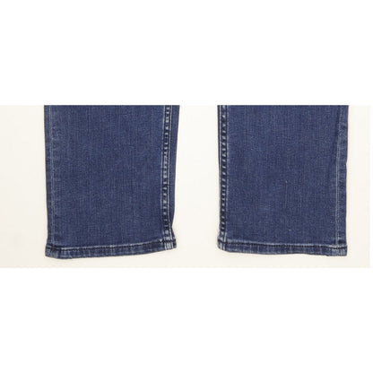 Mustang Sissy Women Blue Straight Slim Stretch Jeans W32 L30