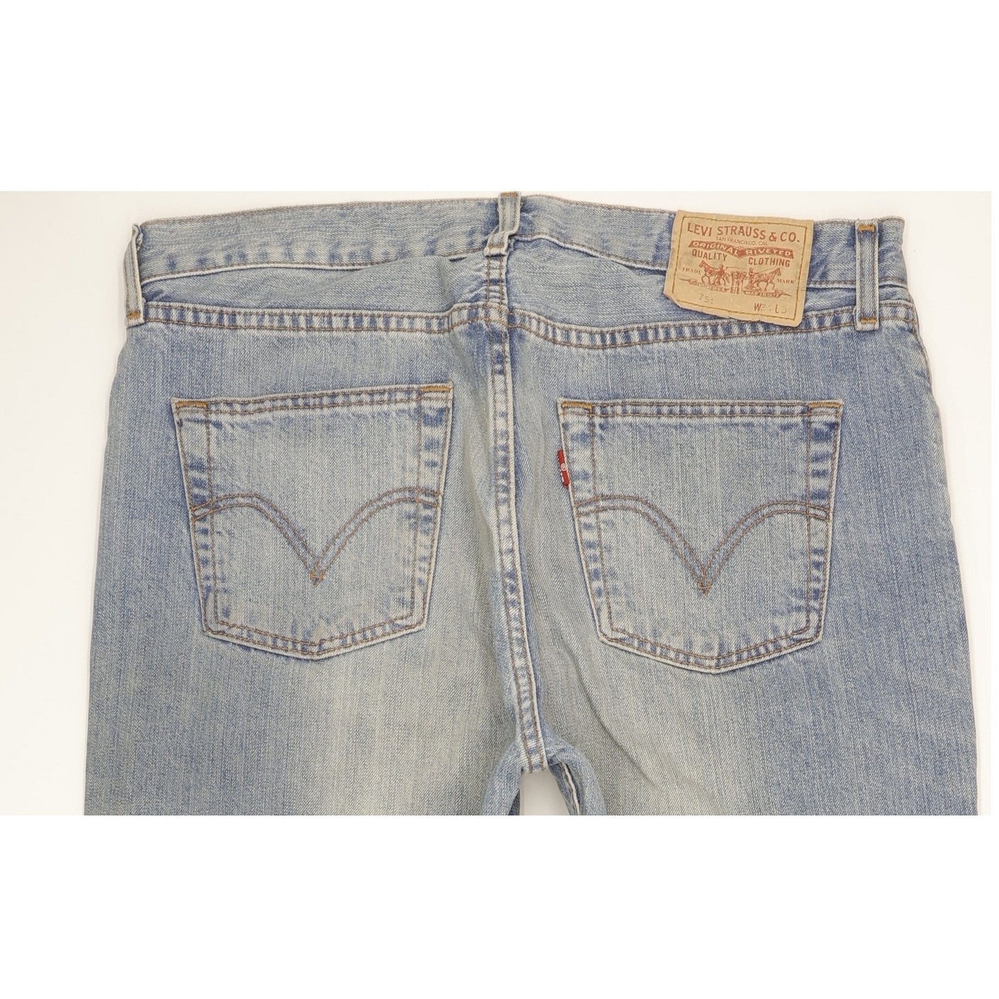 Levi's 751 Men Blue Straight Regular Jeans W34 L34