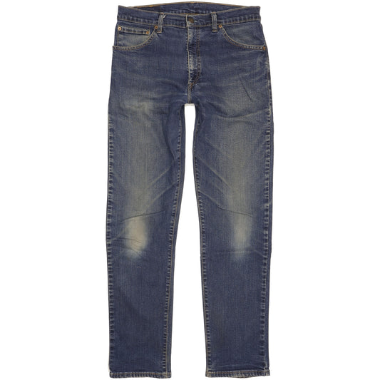 Levi's 521 Men Blue Straight Regular Stretch Jeans W36 L33