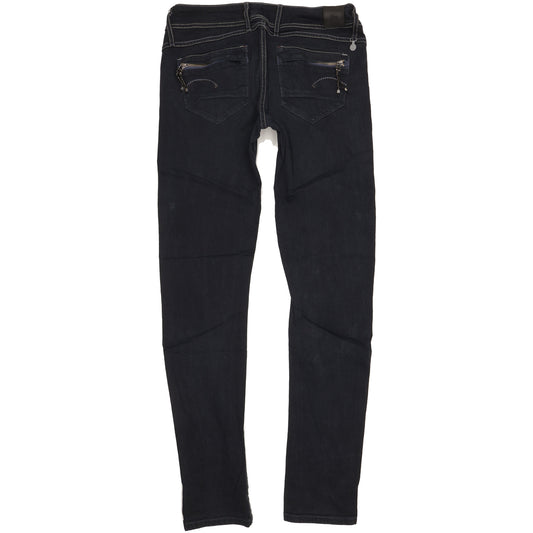 G-Star Midge Cody Women Navy Skinny Slim Stretch Jeans W32 L34