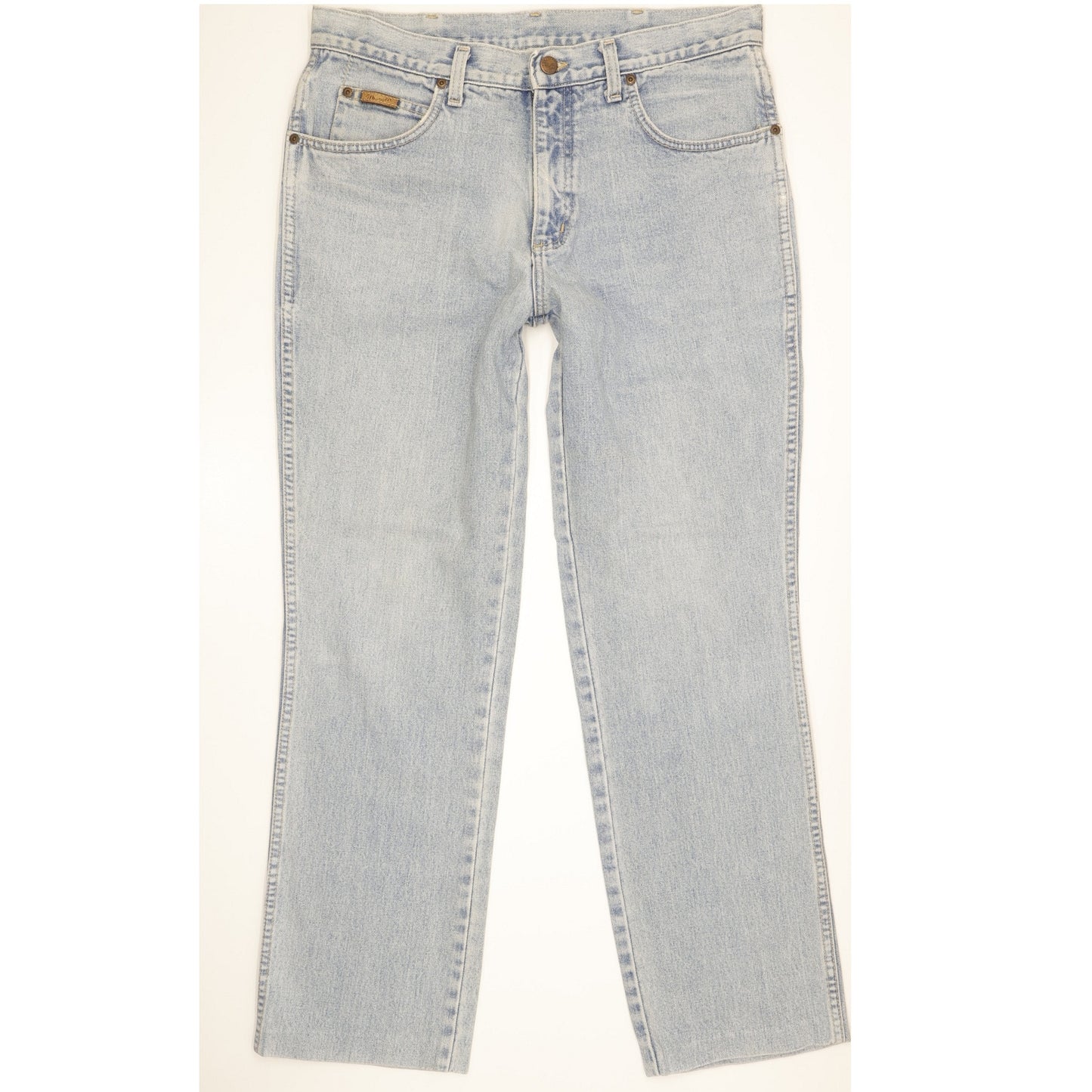 Wrangler Texas Men Blue Straight Regular Jeans W34 L30