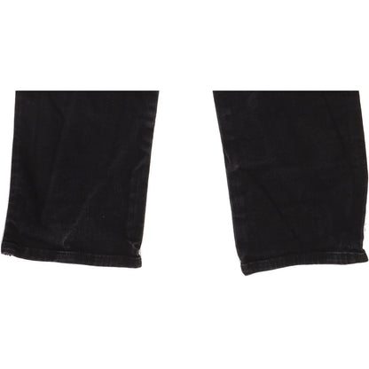 Wrangler Durable Quality Men Black Straight Regular Stretch Jeans W36 L31